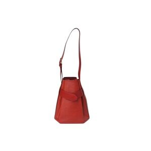LOUIS VUITTON Epi Sac de Paul Shoulder Bag Leather Red